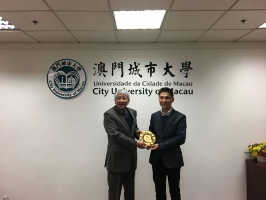 One Belt One Road Development Opportunities Salon Preparatory Committee Visited City University of M...